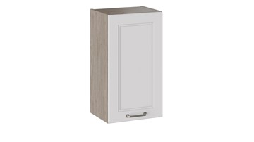 Кухонный навесной шкаф Одри В_72-40_1ДР (Белый софт) в Миассе