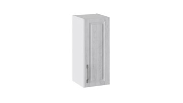 Навесной кухонный шкаф Прованс (Белый глянец/Санторини светлый) В_72-30_1ДР в Миассе
