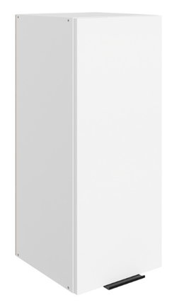 Навесной шкаф Стоун L300 Н720 (1 дв. гл.) (белый/джелато софттач) в Челябинске - изображение