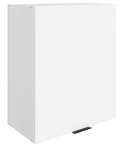 Навесной шкаф Стоун L600 Н720 (1 дв. гл.) (белый/джелато софттач) в Челябинске - предосмотр