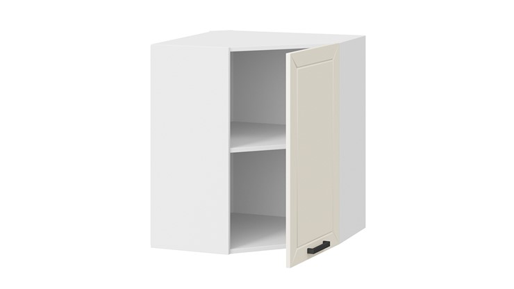 Кухонный угловой шкаф Лорас 1В6У (Белый/Холст брюле) в Миассе - изображение 1