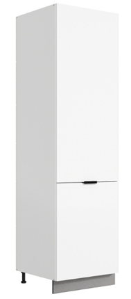 Шкаф-пенал Стоун 2 L600 (2 дв.гл.) (белый/джелато софттач) в Челябинске - изображение