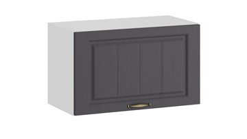 Навесной кухонный шкаф Лина 1В6Г (Белый/Графит) в Златоусте