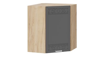 Кухонный угловой шкаф Долорес 1В6У (Дуб крафт золотой/Титан) в Копейске