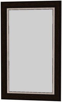 Зеркало настенное ЗП1, цвет Венге, 000026503 в Миассе - изображение