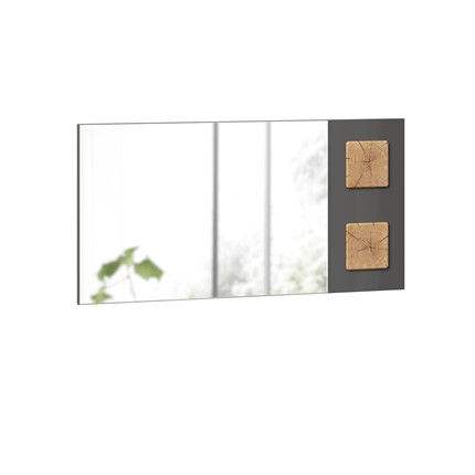 Зеркало горизонтальное Фиджи, 659420, антрацит в Магнитогорске - изображение