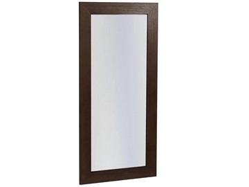 Зеркало настенное Берже 24-90 (темно-коричневый) в Миассе - предосмотр