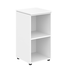 Низкий шкаф колонна MORRIS Дуб Базель/белый MLC 42.1 (429х423х821) в Челябинске - предосмотр 3