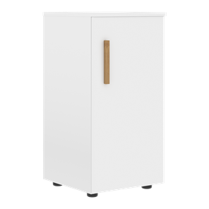 Низкий шкаф колонна с правой дверью FORTA Белый FLC 40.1 (R) (399х404х801) в Челябинске