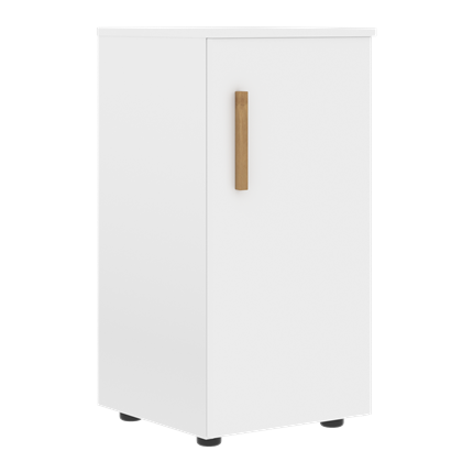 Низкий шкаф колонна с правой дверью FORTA Белый FLC 40.1 (R) (399х404х801) в Челябинске - изображение