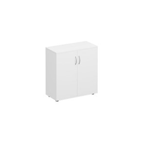 Шкаф для документов низкий закрытый Комфорт КФ, белый премиум (80x38x84 К.309 БП в Копейске