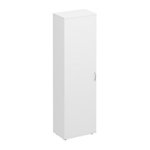 Шкаф для одежды Комфорт, белый премиум (60х38х200) К 517 в Магнитогорске