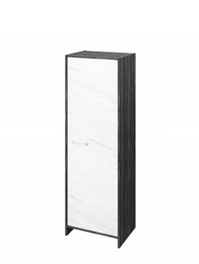 Распашной шкаф-гардероб Festus FI-621.G, Древесина Графит/Мрамор Леванто белый в Копейске
