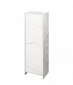 Распашной шкаф-гардероб Festus FI-621.G, Хромикс белый/Мрамор Леванто белый в Миассе