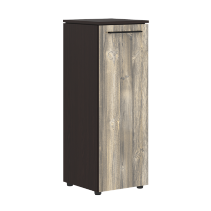 Шкаф колонна MORRIS Дуб Базель/Венге Магия MMC 42.1 (429х423х1188) в Копейске - изображение
