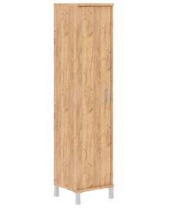 Шкаф Born В-431.6 L левый колонка высокая с глухой дверью 475х450х2054 мм, Дуб Бофорд в Копейске