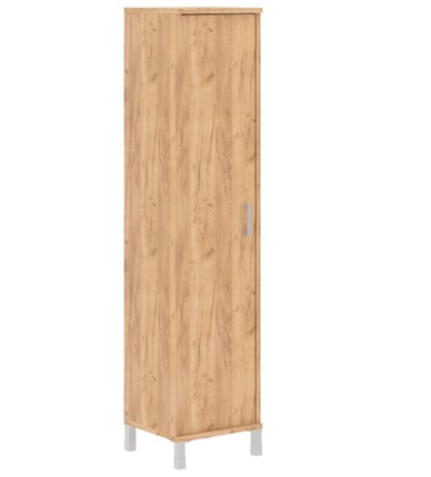 Шкаф Born В-431.6 L левый колонка высокая с глухой дверью 475х450х2054 мм, Дуб Бофорд в Челябинске - изображение