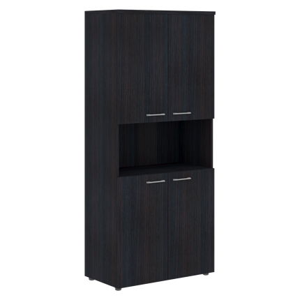 Шкаф с глухими низкими дверьми и топом XTEN Дуб Юкон XHC 85.4 (850х410х1930) в Миассе - изображение