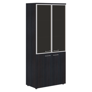 Шкаф с глухими низкими дверьми и топом XTEN Дуб Юкон XHC 85.7  (850х410х1930) в Копейске