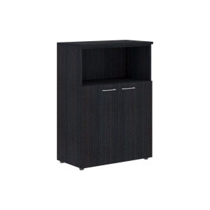 Шкаф средний с низкими дверьми XTEN Дуб Юкон XMC 85.3 (850х410х1165) в Миассе