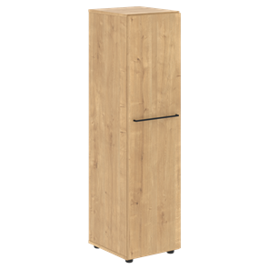 Шкаф с глухой дверью узкий средний LOFTIS Дуб Бофорд LMC 40.1 (400х430х1517) в Магнитогорске