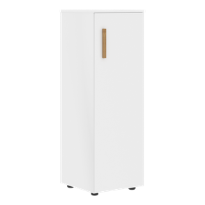 Средний шкаф колонна с глухой дверью правой FORTA Белый FMC 40.1 (R) (399х404х801) в Челябинске - предосмотр