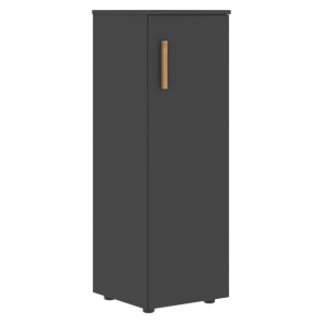 Шкаф колонна средний с правой дверью FORTA Черный Графит  FMC 40.1 (R) (399х404х801) в Магнитогорске