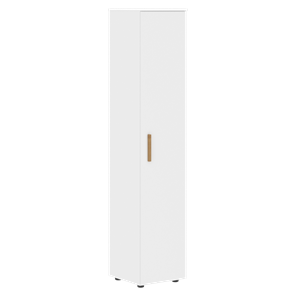 Высокий шкаф колонна с глухой дверью FORTA Белый FHC 40.1 (L/R) (399х404х1965) в Магнитогорске