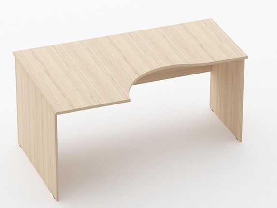 Угловой стол Twin 12.11.16Л,  Туя 1590х1000(680)х751 в Копейске - изображение