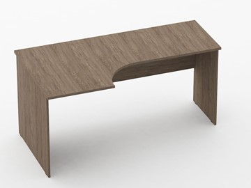 Угловой стол Twin 12.14.16Л,  дуб Верцаска 1590х860(550)х750 в Магнитогорске