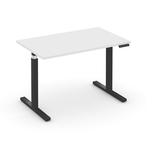 Электроподъемный стол Riva Move UP MV.SE-3.7, Черный металл/Белый бриллиант в Миассе