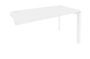 Приставной стол к тумбе O.MP-SPR-3.7 Белый/Белый бриллиант в Челябинске