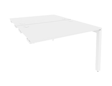 Приставной стол к тумбе O.MP-D.SPR-2.8 Белый/Белый бриллиант в Магнитогорске