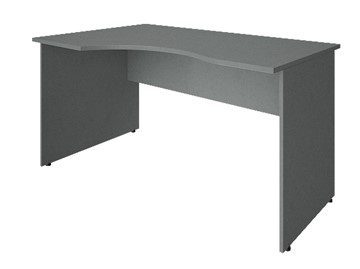 Угловой стол А.СА-2Л 1400х900х755 мм. Серый в Челябинске