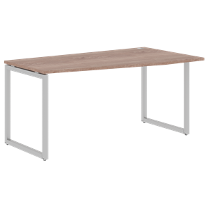 Письменный стол эргономичный правый XTEN-Q Дуб-сонома- серебро XQCT 169 (R) (1600х900х750) в Магнитогорске