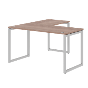 Письменный стол угловой правый XTEN-Q Дуб-сонома- серебро XQCT 1415 (R) (1400х1500х750) в Челябинске