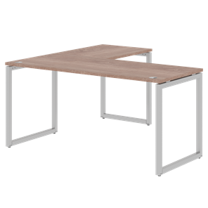 Стол письменный угловой правый XTEN-Q Дуб-сонома- серебро XQCT 1615 (R) (1600х1500х750) в Магнитогорске