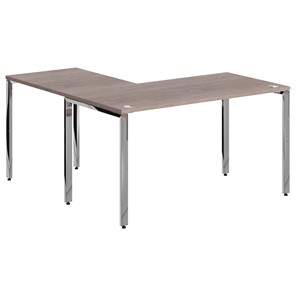 Письменный угловой  стол для персонала правый XTEN GLOSS Дуб Сонома  XGCT 1415.1 (R) (1400х1500х750) в Копейске
