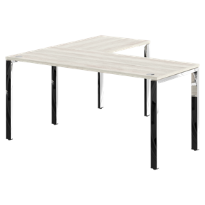 Письменный угловой  стол для персонала правый XTEN GLOSS Сосна Эдмонд XGCT 1615.1 (R) (1600х1500х750) в Миассе