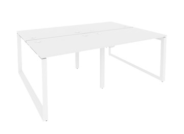 Письменный стол O.MO-D.RS-4.1.7, Белый/Белый бриллиант в Миассе