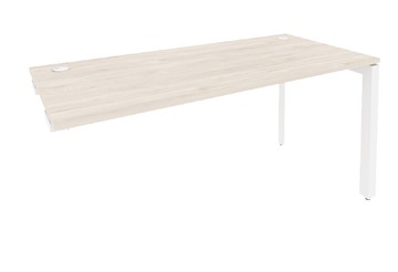 Приставной стол к тумбе O.MP-SPR-4.7 Белый/Денвер светлый в Магнитогорске
