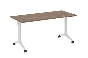 Складной мобильный стол X.M-4.7, Металл белый/Дуб Аризона в Магнитогорске