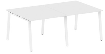 Переговорный стол БА.ПРГ-2.1, Белый/Белый в Миассе