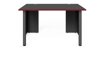 Стол для компьютера SKILLL SSTG 1385.1 , (1360x850x750), Антрацит/ Красный в Копейске - предосмотр 2
