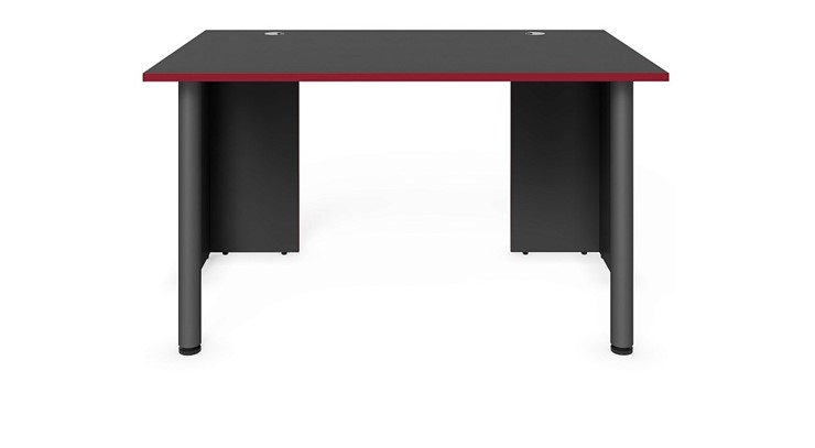Стол для компьютера SKILLL SSTG 1385.1 , (1360x850x750), Антрацит/ Красный в Копейске - изображение 2