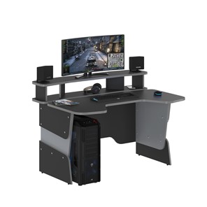 Компьютерный стол SKILLL STG 1390,  Антрацит/ Металлик в Магнитогорске