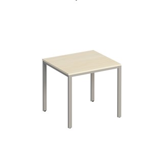 Стол письменный на металлокаркасе Комфорт МП2, дуб шамони (84.4x75x75) К 180 в Миассе