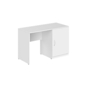 Стол с местом для холодильника KANN KTFD 1255 R Правый 1200х550х750 мм. Белый в Копейске