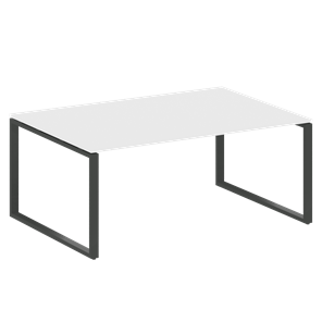 Стол для переговоров БО.ПРГ-1.5 (Антрацит/Белый) в Миассе