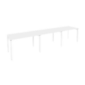 Стол на металлокаркасе O.MP-RS-3.2.7 (Белый/Белый бриллиант) в Магнитогорске